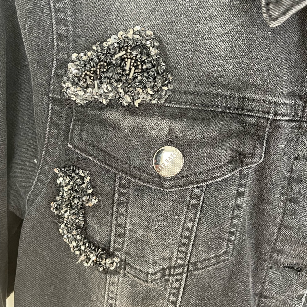 Ted Baker - Rhinestone Denim jacket - Picture 3 of 5